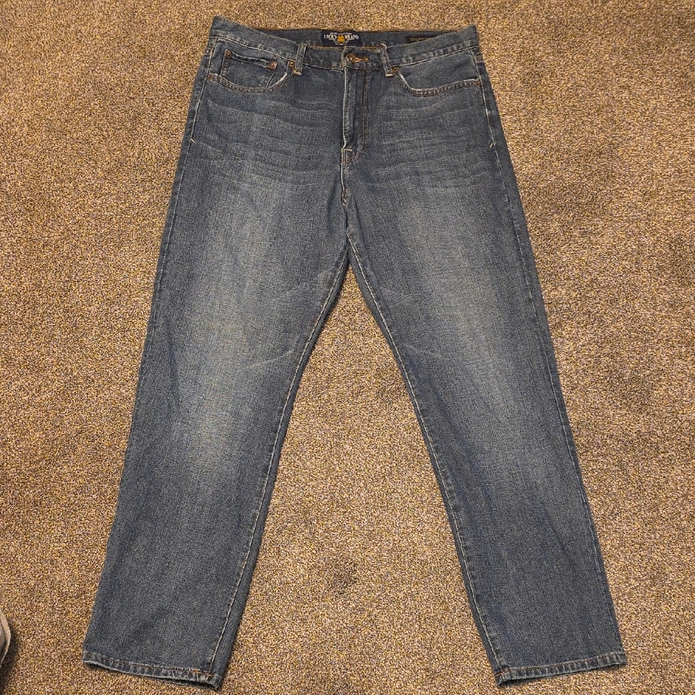Lucky Brand Men's Denim Straight Jeans